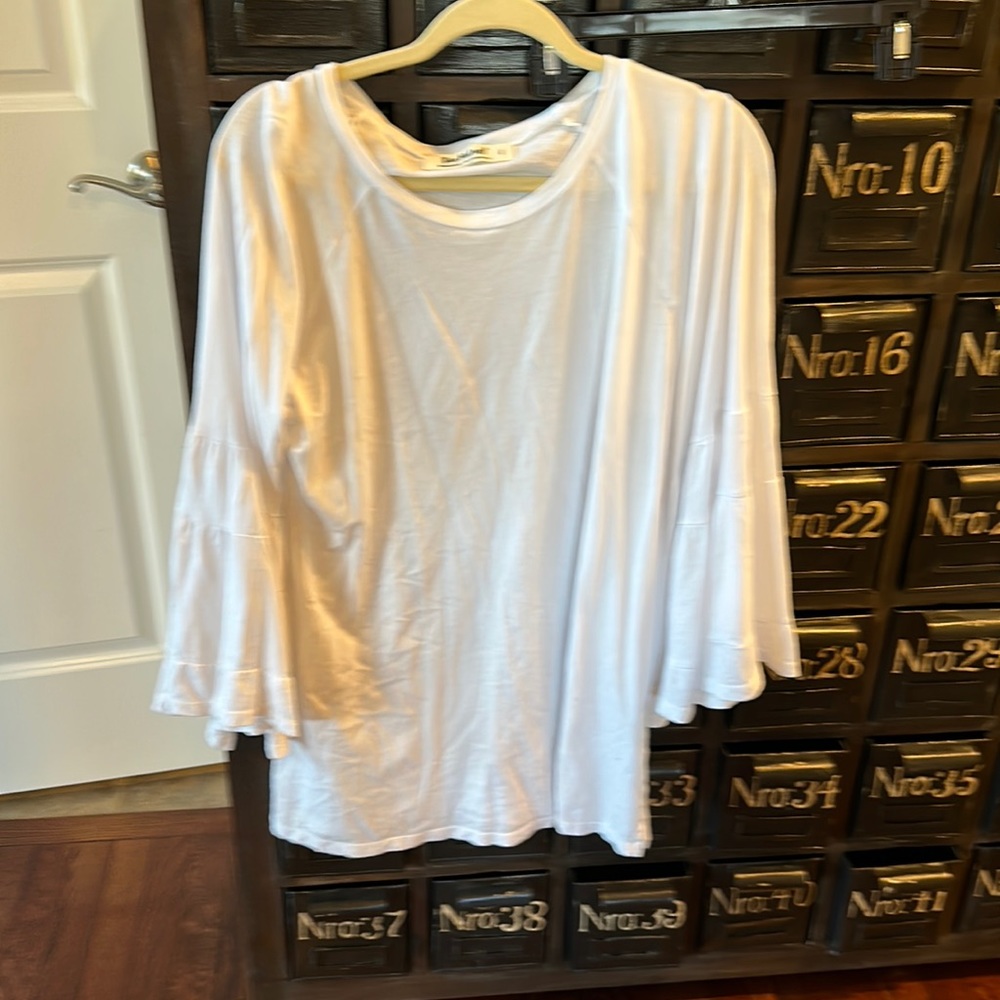 Bell sleeve tunic t shirt dress up summer!